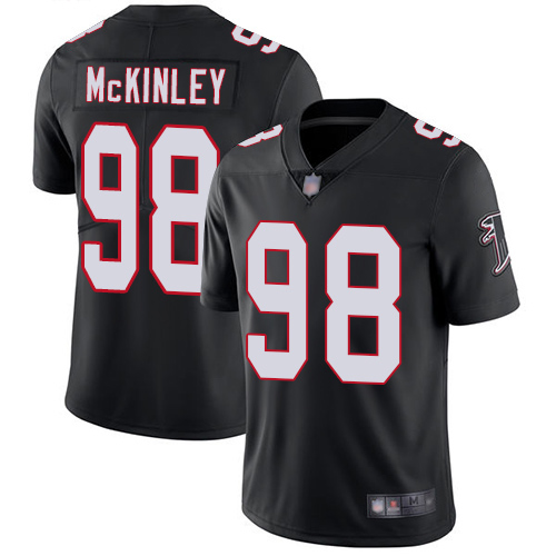Atlanta Falcons Limited Black Men Takkarist McKinley Alternate Jersey NFL Football #98 Vapor Untouchable->atlanta falcons->NFL Jersey